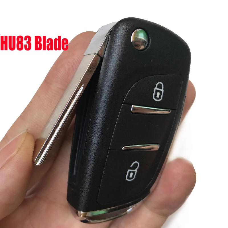 3 кнопки 433 Мгц дистанционный ключ для peugeot 407 307 807 207 308 модифицированный