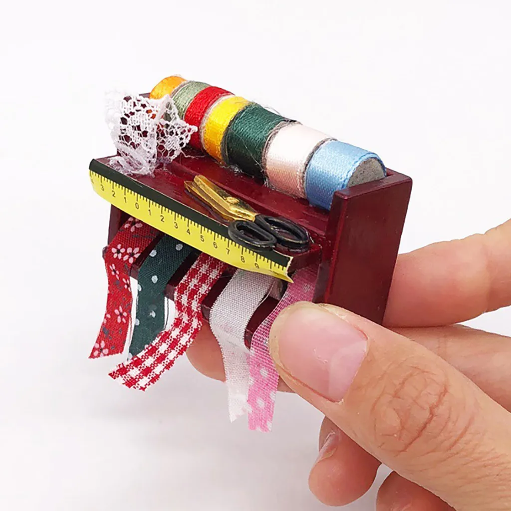 Горячая продажа кукла принцессы деревянный кукольный домик Миниатюрный 1:12