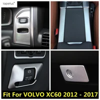 for volvo xc60 2012 2017 glove box hand brake start key panel water cup ac air vent cover kit trim stainless steel accessories