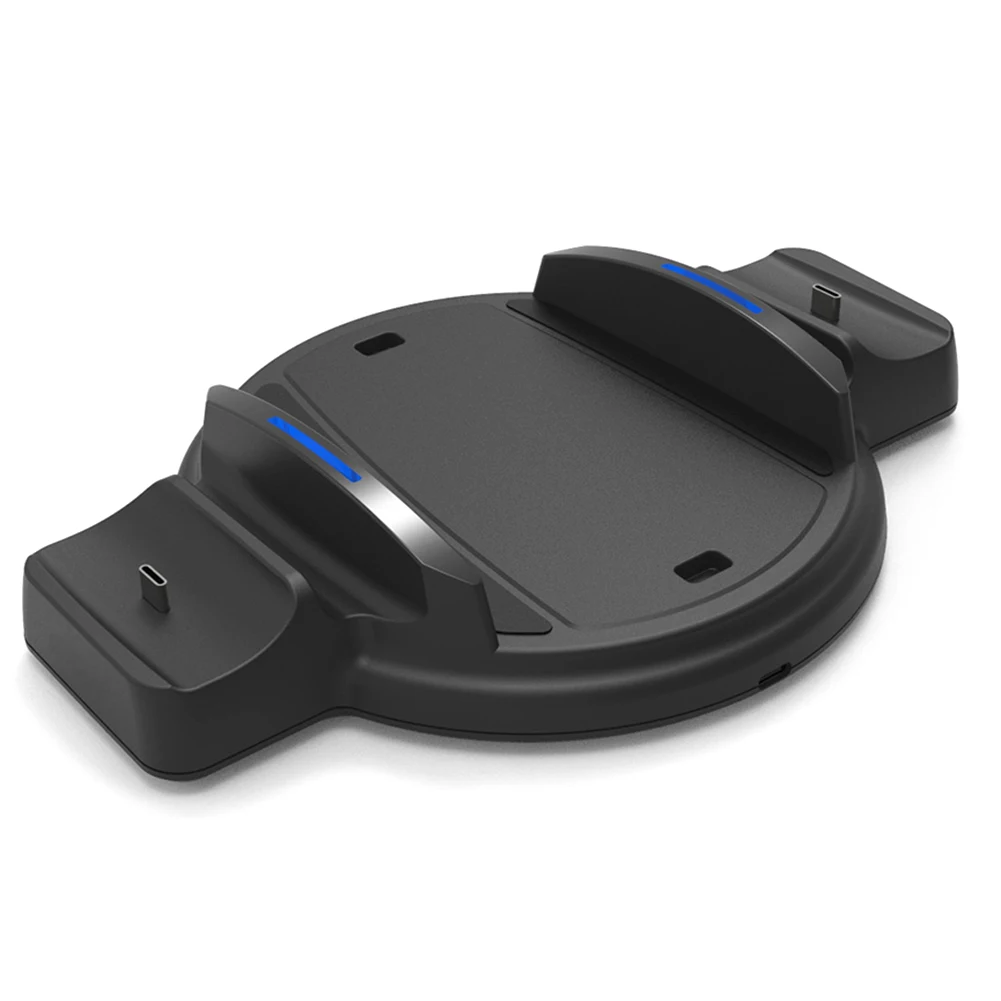 Для PS5 зарядное устройство для контроллера Двойная док станция быстрой зарядки