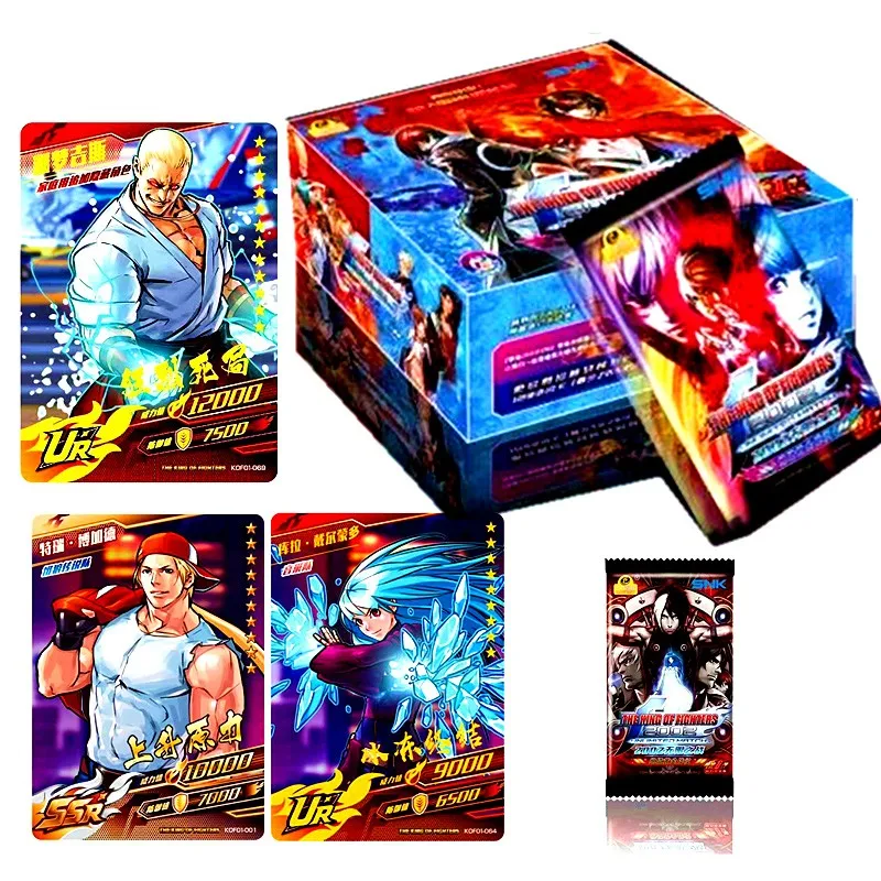 Cartas del rey de los luchadores, juguetes de tarjetas coleccionables de batalla, pasatiempos, colecci&oacute;n de pasatiempo, Anime, regalos, 240 Uds.-0