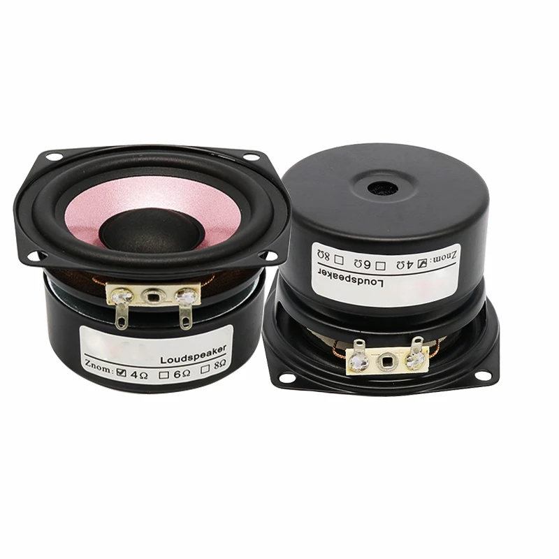 Полнодиапазонный динамик 2 5 дюйма 4 Ом 8 Hi-Fi аудио 67 мм 15 Вт высокая
