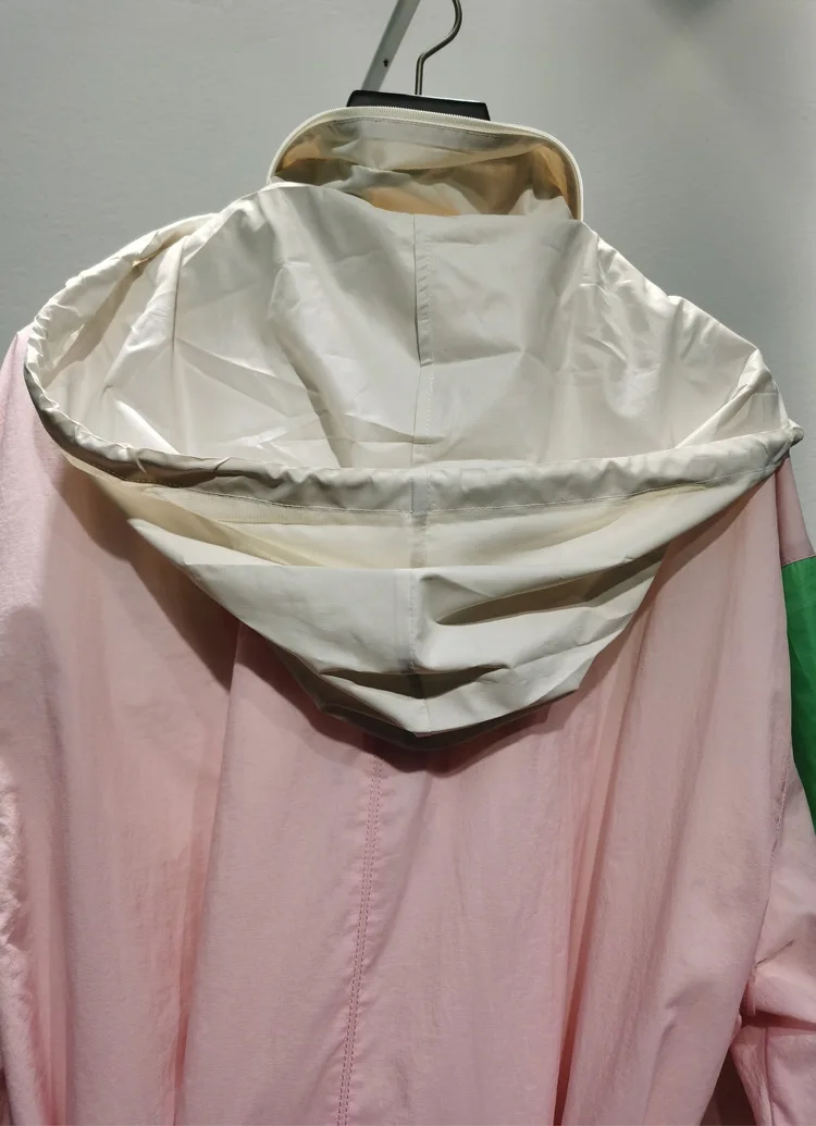 

Women Jacket Spring / Summer 2021 jacket Women's Color Mid-length Windbreaker Jacket