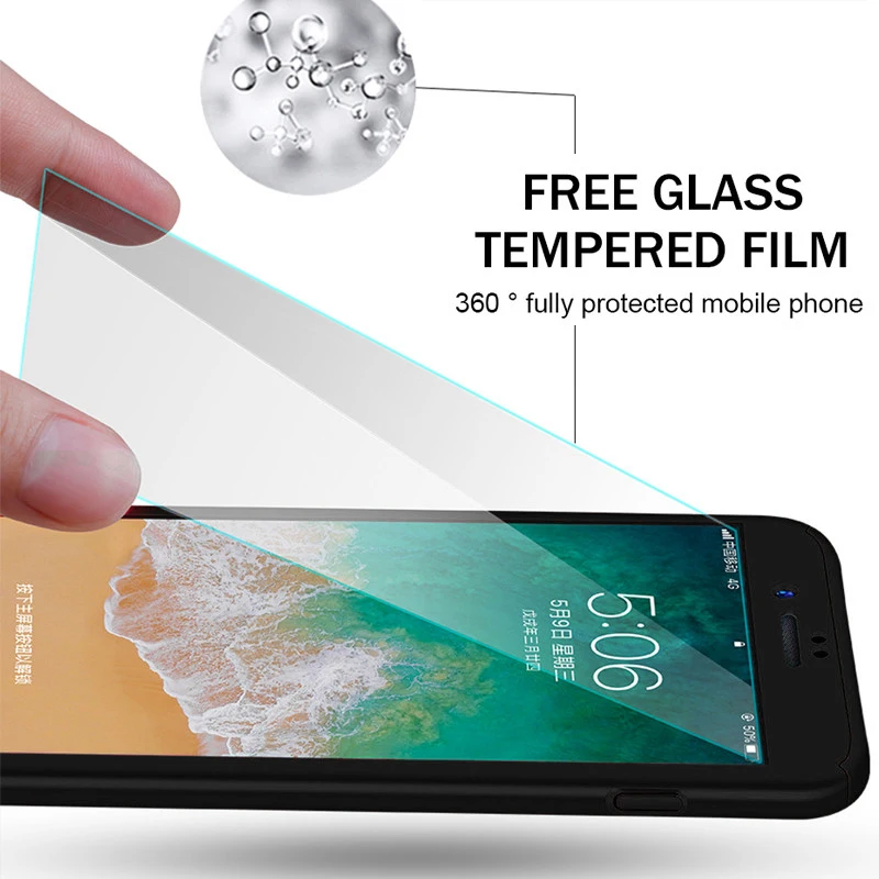 Полностью защищающие телефонные чехлы 360 для iPhone 11 Pro MAX 7 8 6 6S Plus 5 12 5SE SE SE2 2020 XR X XS