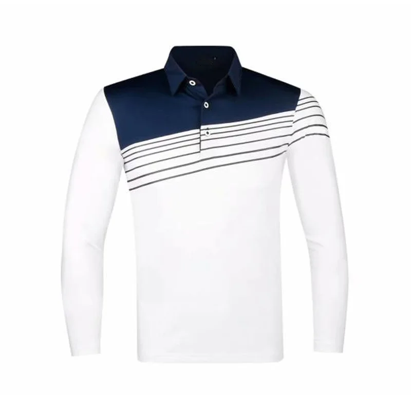 Одежда для гольфа спорта на открытом воздухе весна осень футболка с длинными