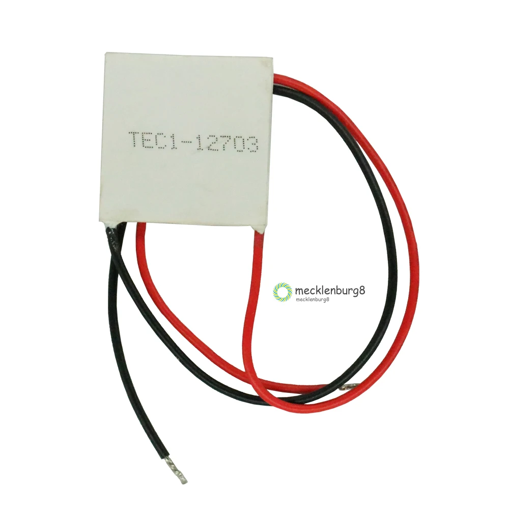 TEC1 12703 AC / DC 12 V TEC Термоэлектрический охладитель Пельтье 40*40 m элемент охлаждающий