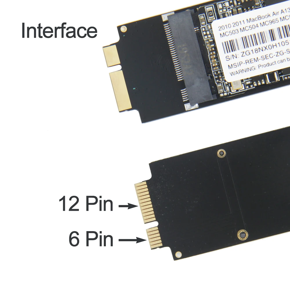 Новый твердотельный диск 256 ГБ SSD с инструментами DIY для Macbook Air A1370 A1369 (2010-2011) 256G HD