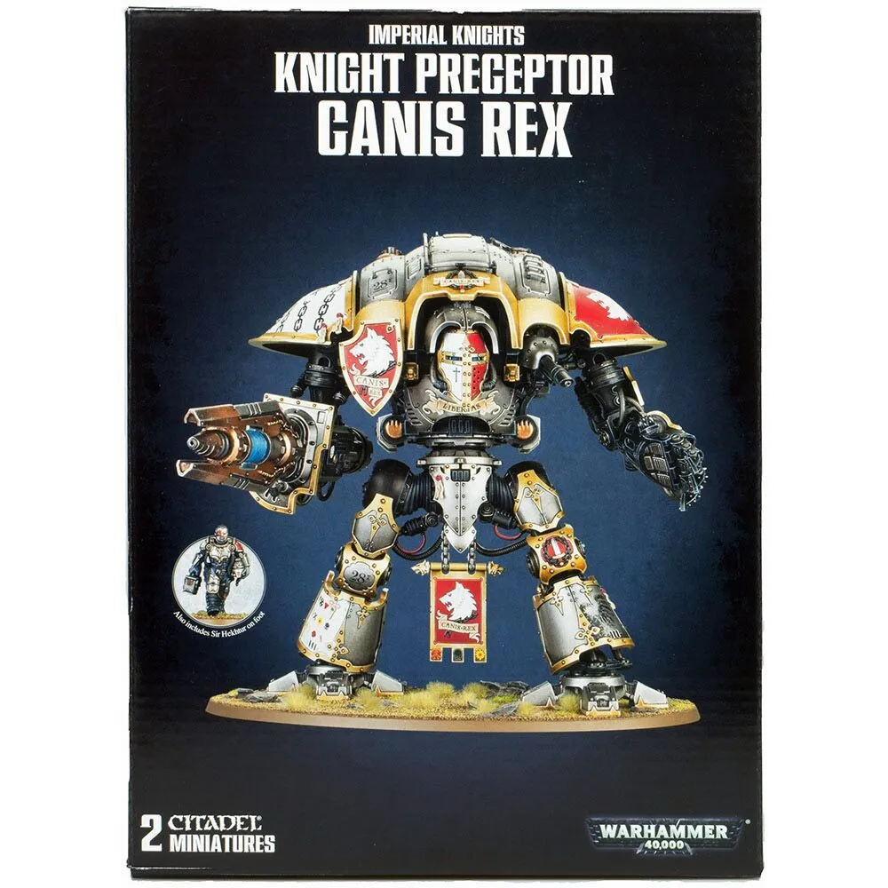 Миниатюры Warhammer 40000 Games Workshop Набор Рыцарь-наставник Королевский Волк (KNIGHT PRECEPTOR CANIS