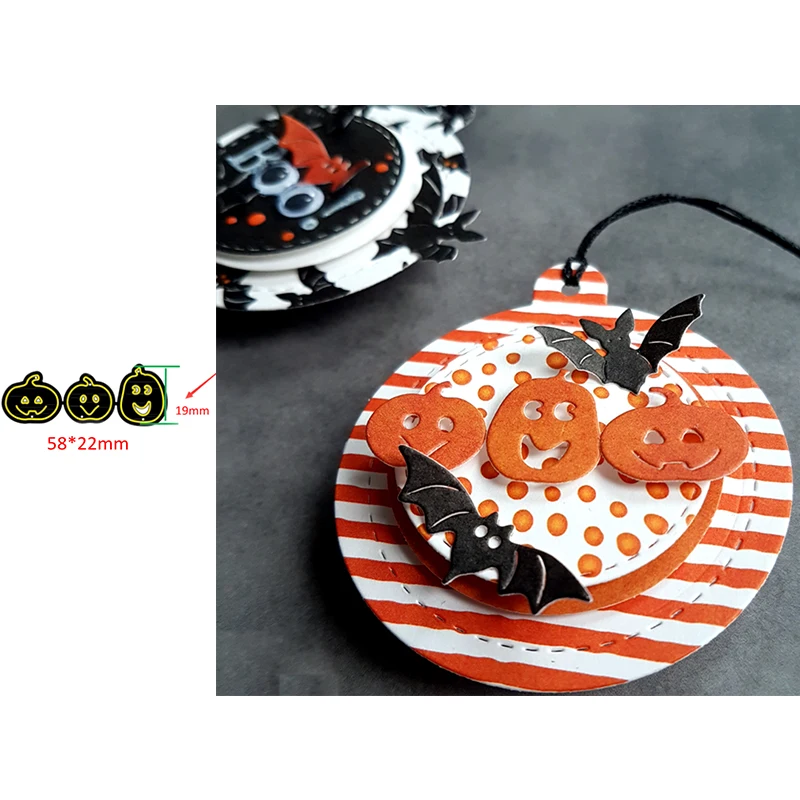 Halloween Spider Web Bat Pumpkin Ghost Metal Steel Cutting Dies For DIY Scrapbooking Paper Cards Embossing 2019 | Дом и сад