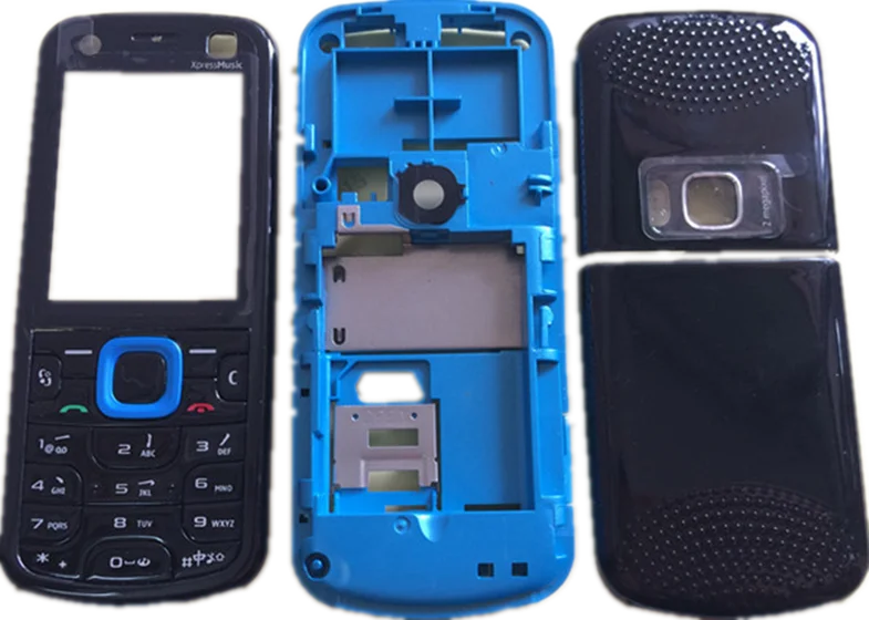 Корпус Hsenivo для Nokia 5230 полноразмерная передняя крышка задняя аккумулятора