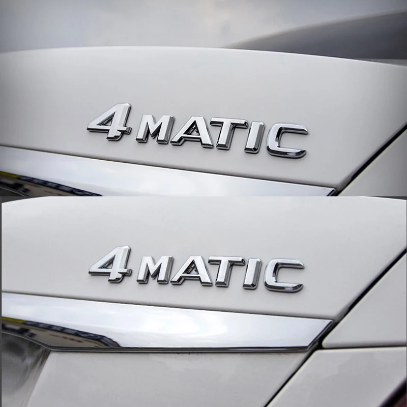 Письмо Эмблема Стикеры 4matic задняя наклейка на багажник для Mercedes Benz AMG GT C E S класс