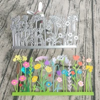 new a row of flowerscutting dies diy scrapbook embossed card making photo album decoration handmade craft