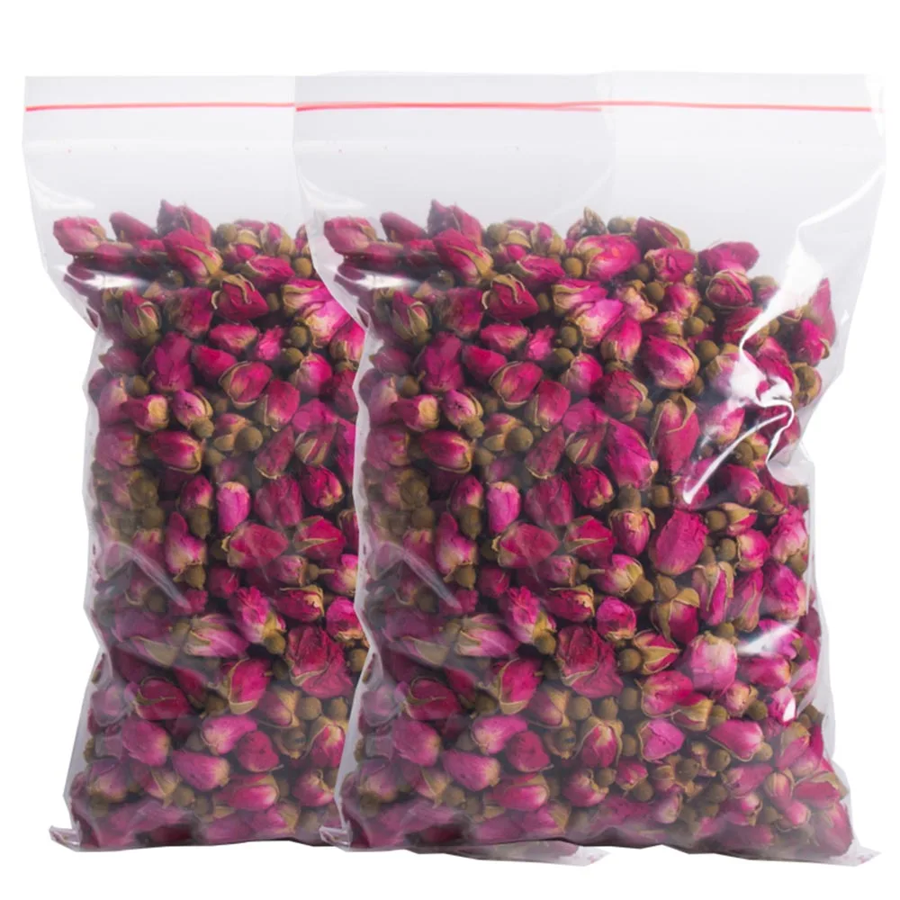 

200G Fragrant Natural Dried Red Rose Buds Organic Dried Flowers Buds Free Shipping