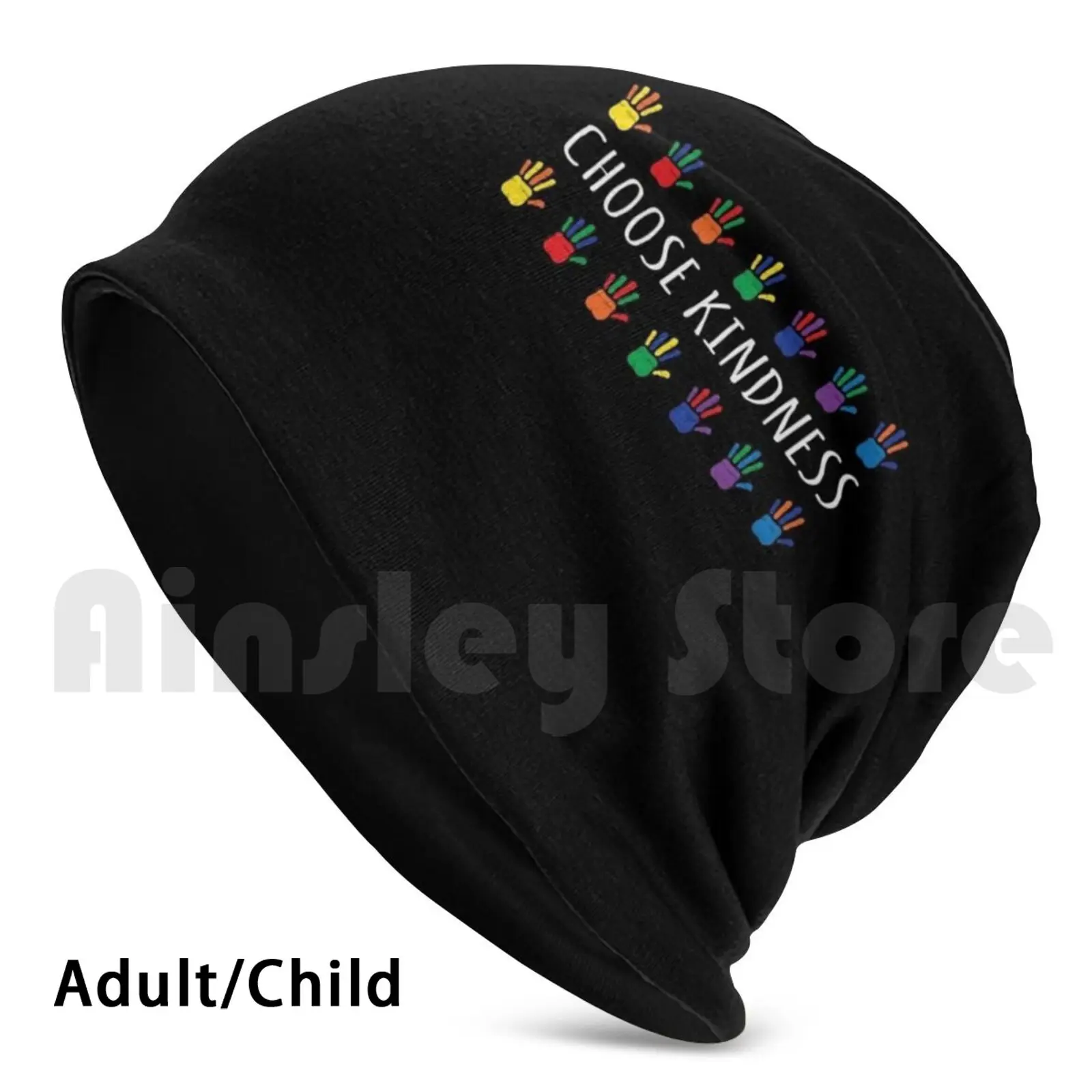 

Choose Kindness-Anti Bullying Beanie Hedging Cap DIY Print Cushion Kind Kindness Bullying Choose Teacher Choose Kind