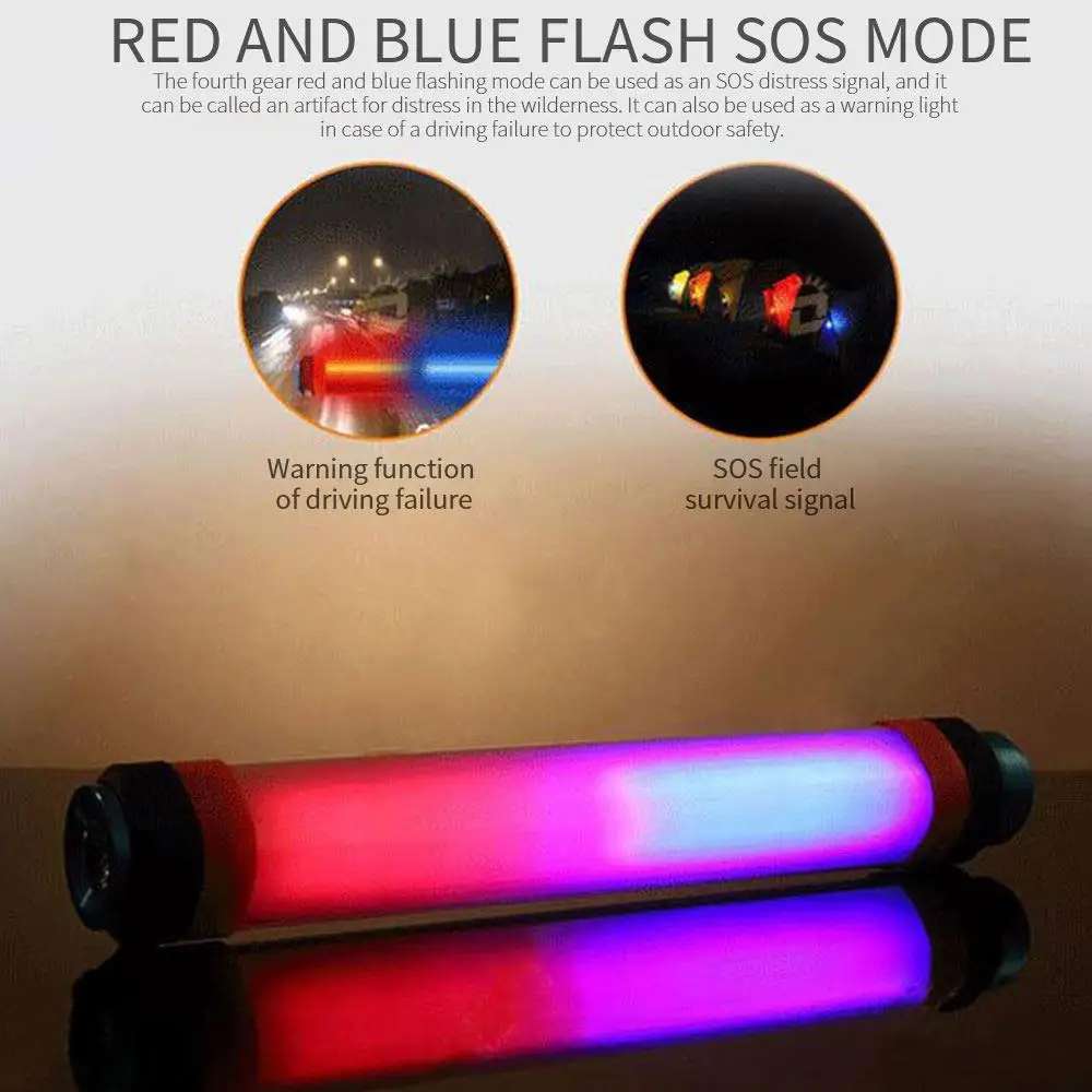 

IP68 Camping Lamp LED Flashlight Portable Lantern Camping Lantern Reading Repairing Lamps Emergency Light Fishing Waterproof