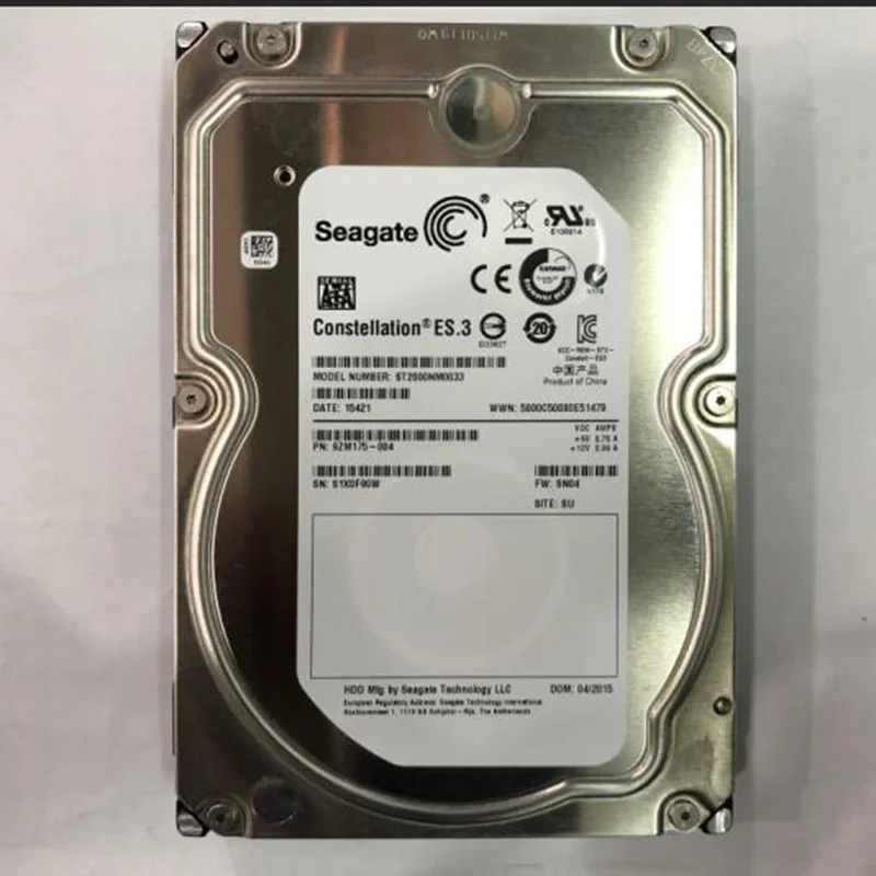Seagate Constellation ES.3 ST2000NM0033 2 ТБ 7200 об/мин 128 МБ кэш SATA 6 0 ГБ/сек. 3 5 "корпоративный