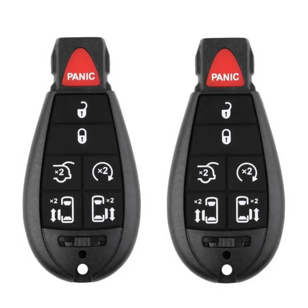 

7 Buttons Shell Case Keyless Entry Remote Control Key Fob for Chrysler Dodge