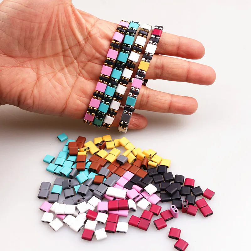

Candy colors Hematite Beads bracelet for children DIY bracelet