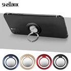 Shellbox Роскошный металлический мобильный телефон кольцо держатель магнитный автомобильный держатель Гнездо кольца на телефон Подставка для iPhone для Samsung для мобильного телефона