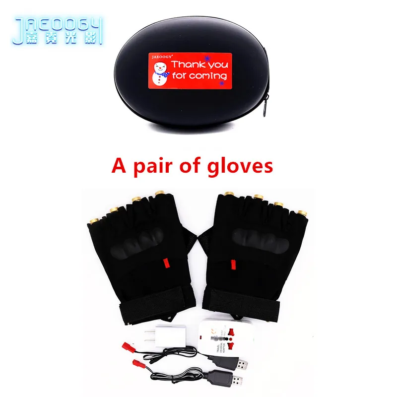 

Free Shipping 532nm Laser Gloves Halloween Party Green Glowing Gloves Glasses Stage Performance Singer DJ Dancing Laser Show