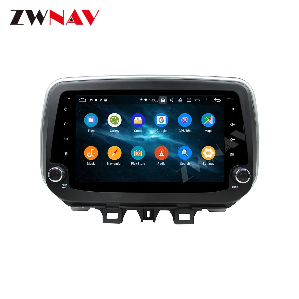 Android 9 IPS экран PX6 DSP для HYUNDAI IX35 Tucson 2018 2019 автомобильный без DVD GPS мультимедийный