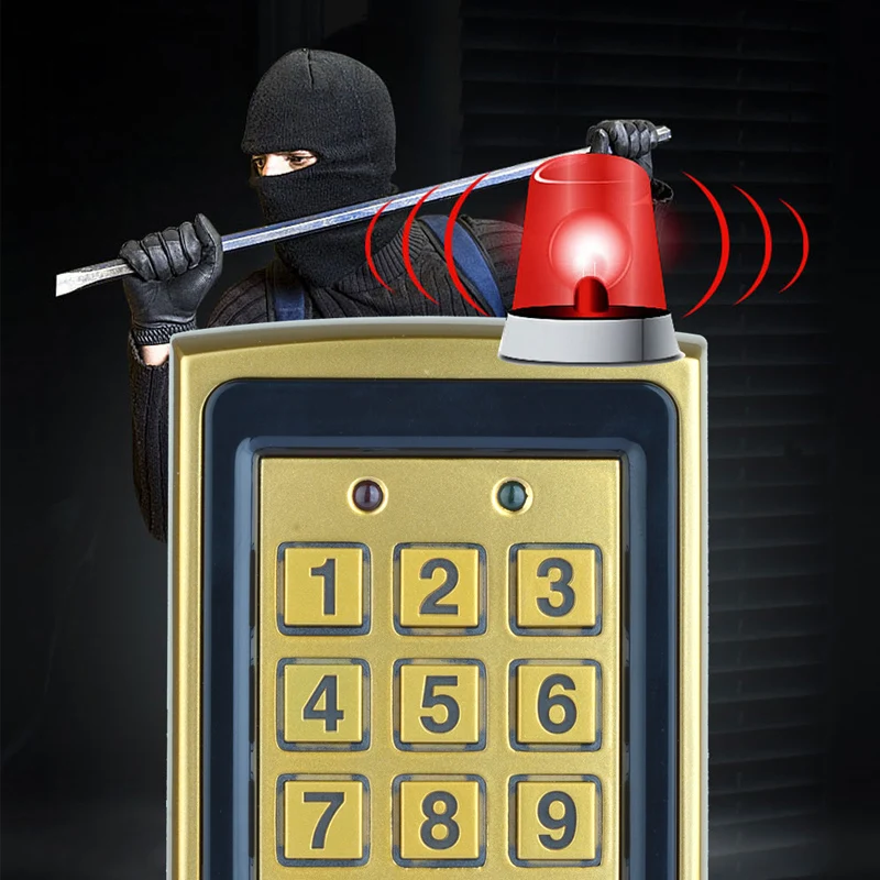 RFID карта Пароль металлическая клавиатура контроля доступа водонепроницаемый