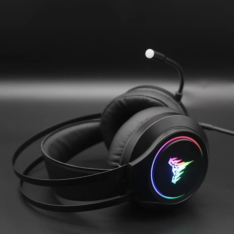 

Sutai V1 Gaming Headset, Head-Mounted USB Computer Headset, Stereo Surround Sound Gaming Headset with Microphone