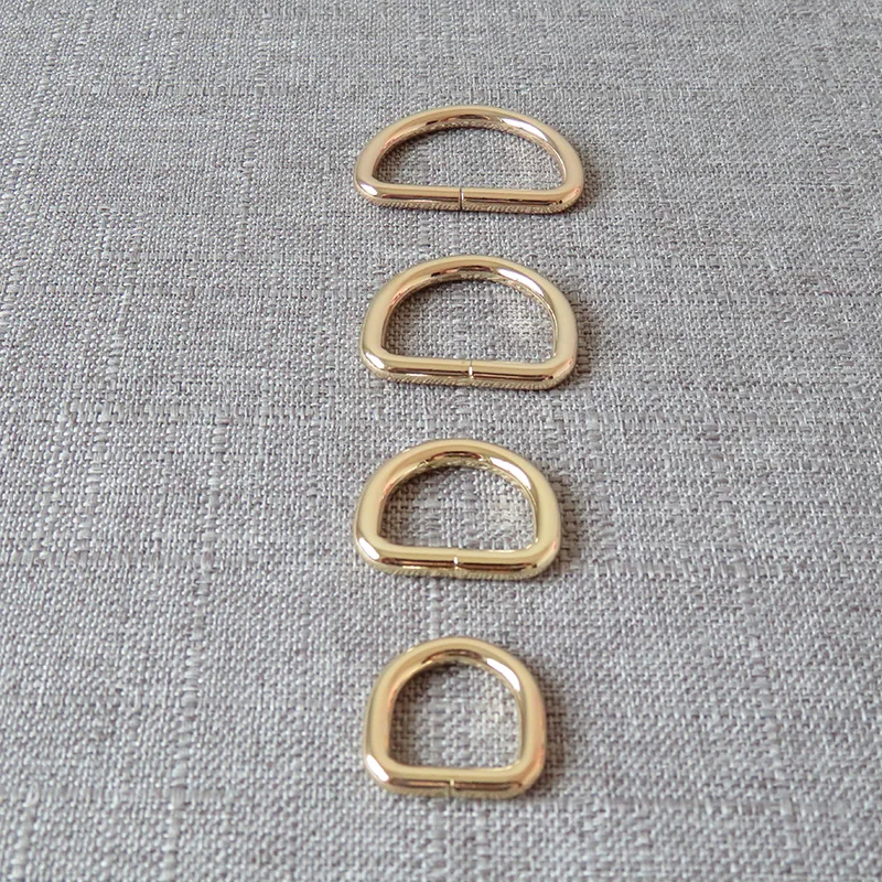 Металлическая пряжка D-образные кольца для рюкзака сумки ошейника поводка