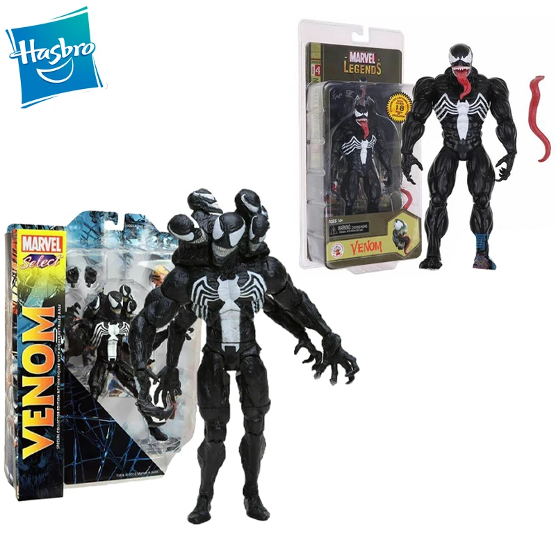 

Marvel The Amazing Spider-Man Select MS Series Anime Figures Figurine Action Figure Multi-headed Venom Kids Gift Model Toys