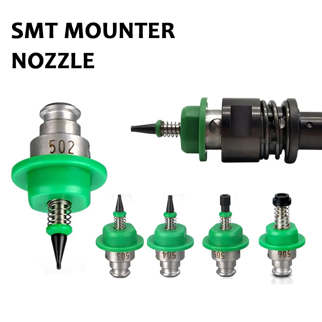 

SMT Палочки и вставьте электронное приспособление насадки 500/501/502/503/504/505/506/507/508 для JUKI KE2000 2010 2020 2030 2040 2050 2060 Juki сопла