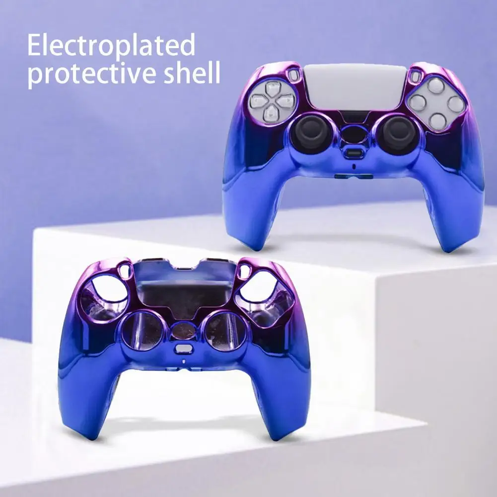 

Flexible Controller Gamepad Protective Case Cover Shell Replacement Gaming Handle Accessories For PS5 Controller Gamepad