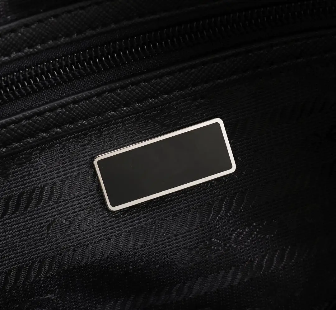 

2021 Unisex Black Nylon Canvas Waterproof Crossbody Bag Leisure Simple Shopping Traveling Shoulder Backpack