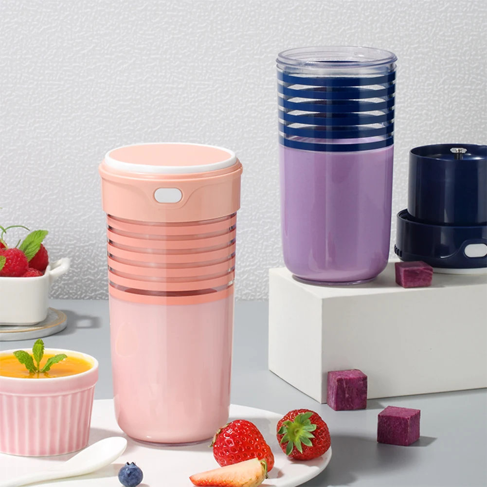 380 мл USB перезаряжаемая соковыжималка для блендера лимонный фруктовый сок смузи