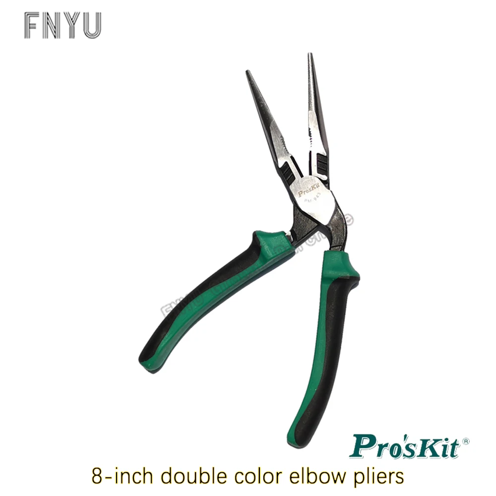 Pro'sKit плоскогубцы для носа изогнутые с наконечником на 8 градусов ''