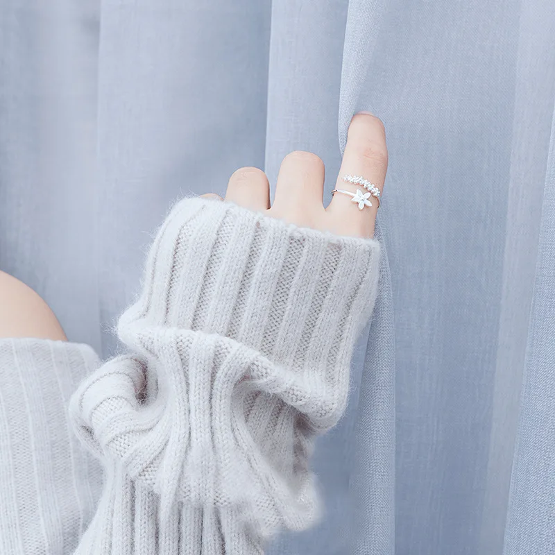 Свежий цветок Серебряный Цвет темперамент личности литературный мода подарок в