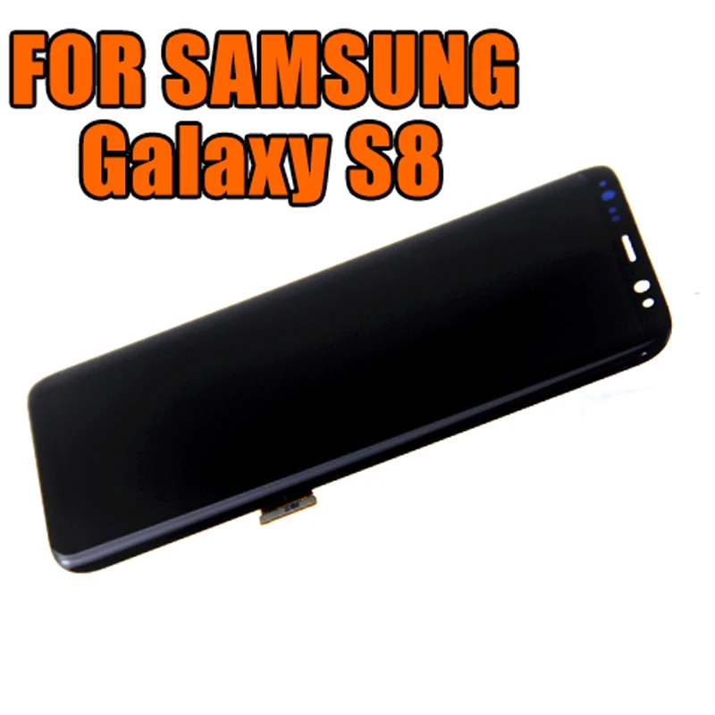 ЖК + рамка для SAMSUNG Galaxy S8 дисплей Plus G950 G950F G955 G955F сенсорный экран дигитайзер