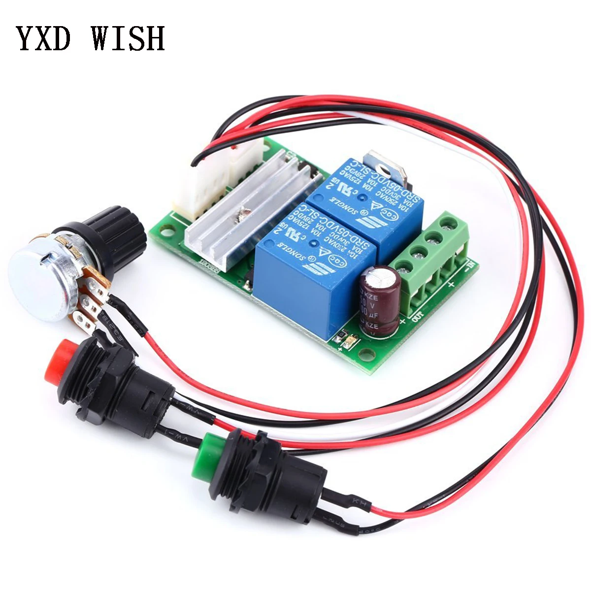 DC 12V 24V 3A 21 кГц ШИМ тока мотор Скорость регулятор Управление Регулируемый