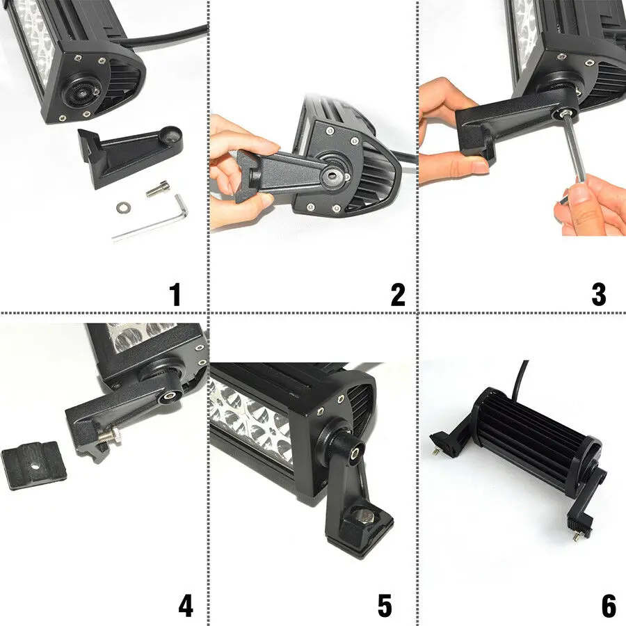 Высококачественный светодиодный рабочий светильник бар 240 Вт комбинированный