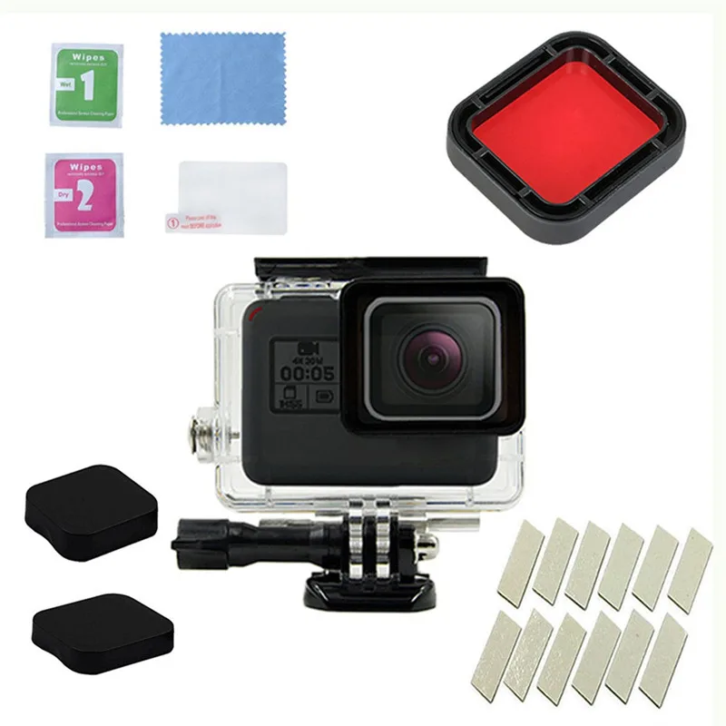 Защитная пленка из закаленного стекла для GoPro Hero7 Black/ Hero(2018)/6/5 аксессуары экшн