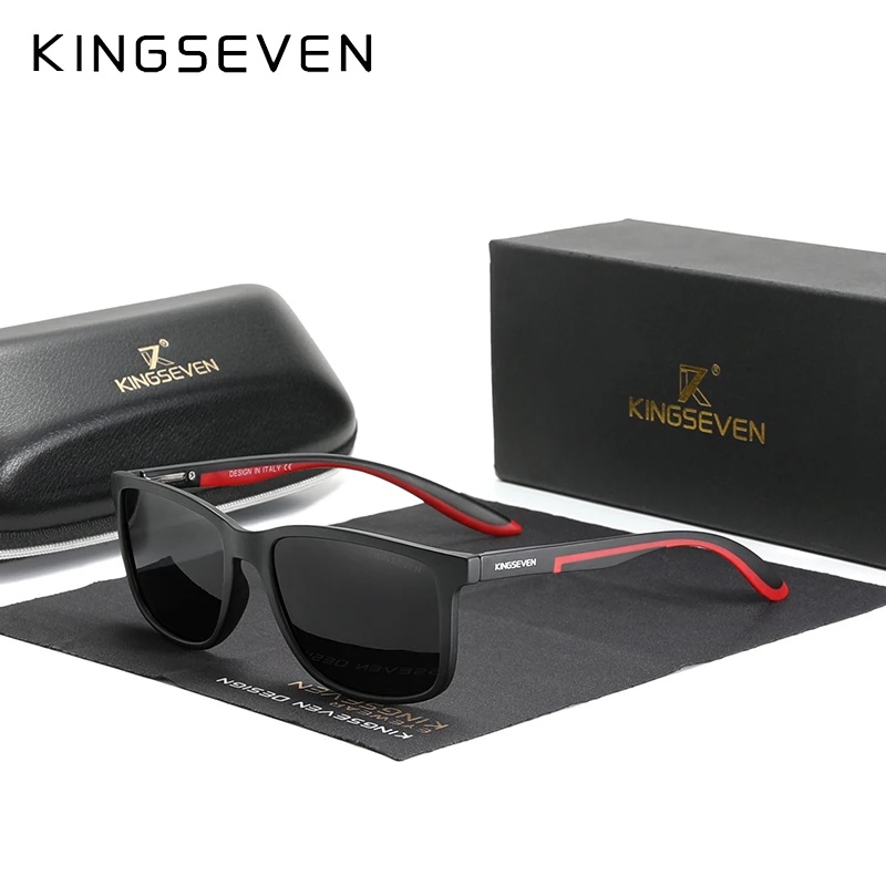 KINGSEVEN 2021 ультра светильник TR90 солнцезащитные очки мужские Поляризованные TAC Анти
