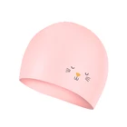 Seacmydodo 2021, женская шапка для плавания с длинными волосами, милая силиконовая эластичная шапка для плавания s для девочек, водонепроницаемая шапка с защитой ушей для бассейна