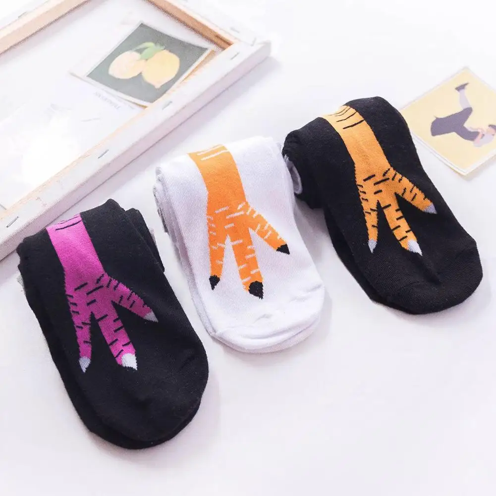 

Animal High Socks Women Girls Funny Chicken Legs Knee-High Novelty Socks Funny Gifts harajuku fashion kawaiie socks