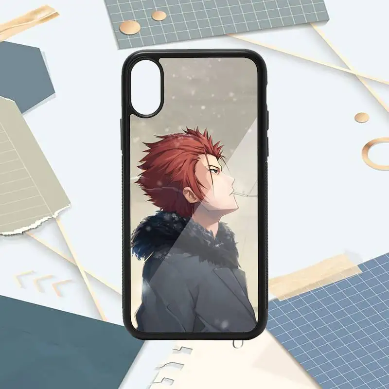 

K Project Japan anime Phone Cases PC for iPhone 11 12 pro XS MAX 8 7 6 6S Plus X 5S SE 2020 XR