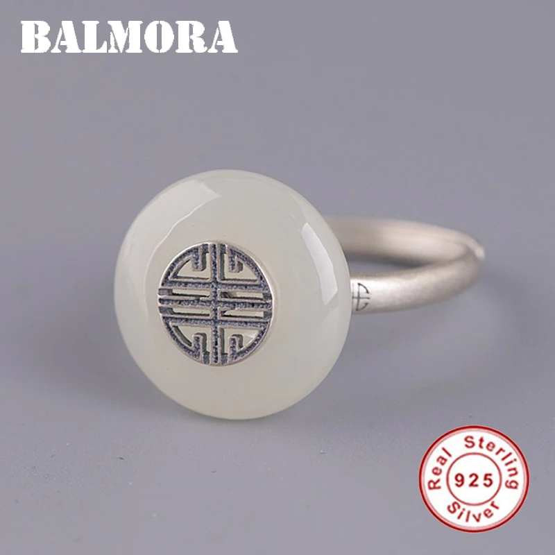 Женское винтажное Открытое кольцо BALMORA Настоящее серебро 925 пробы традиционное