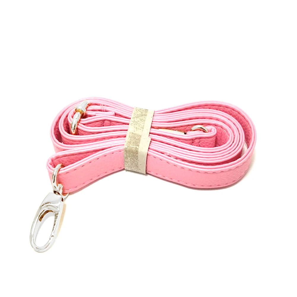 Women 2 cm Wide PU Crossbody Shoulder Bag Handle Strap Ladies DIY Solid Color Purse Belts Metal Head Accessories | Багаж и сумки