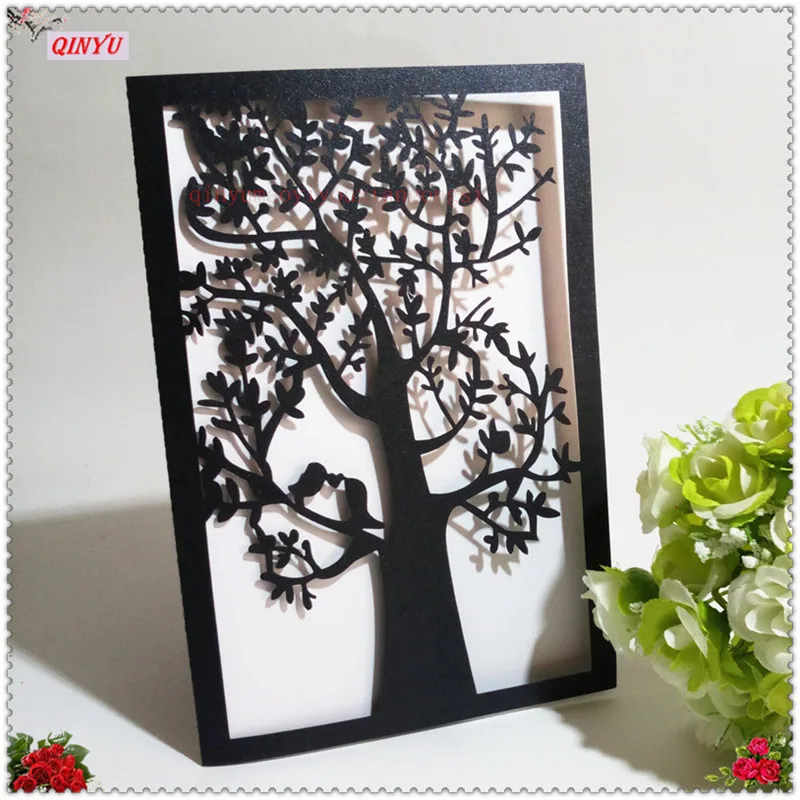 Пустая внутренняя страница Романтическая Свадебная вечеринка деликатный резной