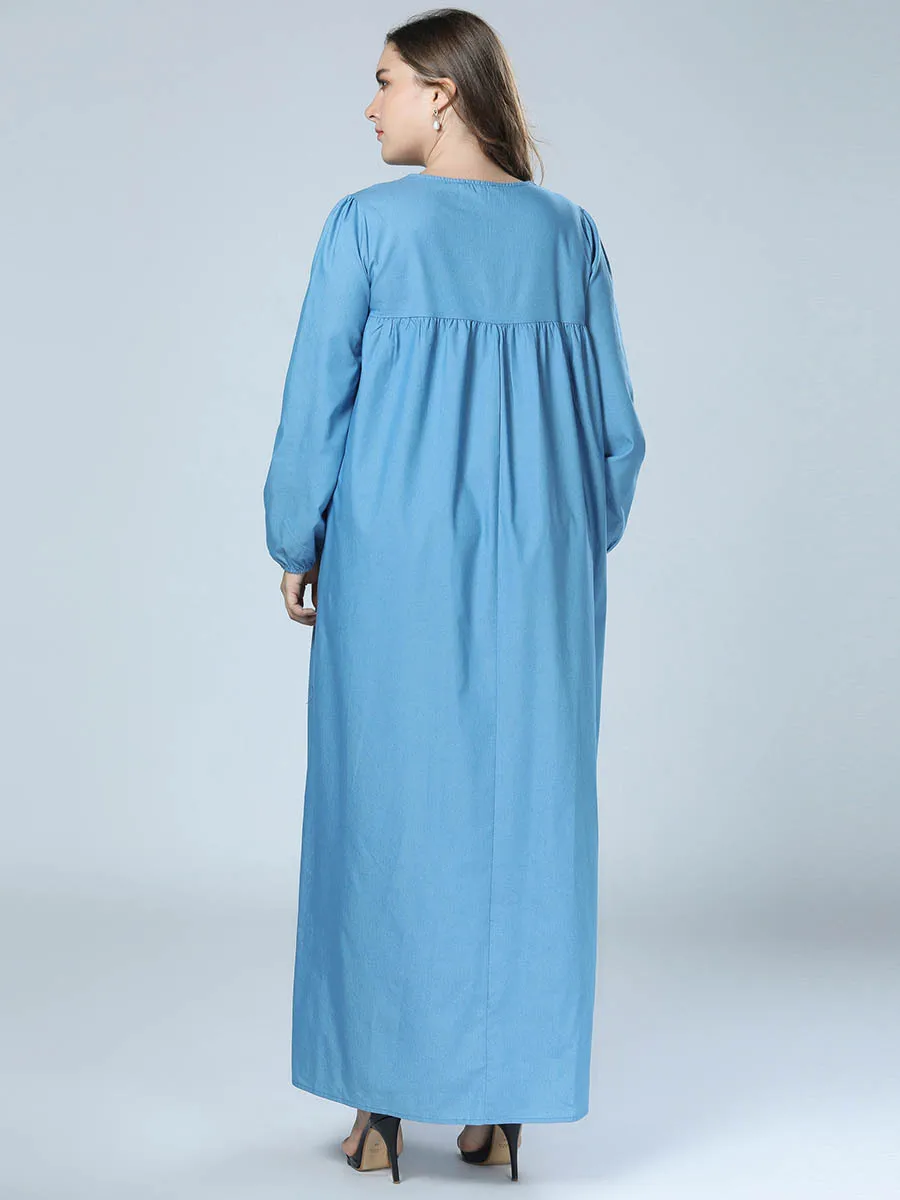 Мусульманское платье мусульманская одежда Женский марокканский кафтан большого