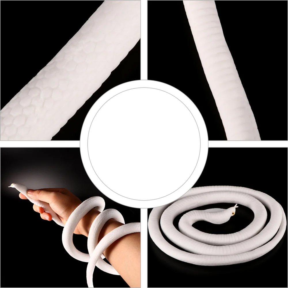 

Prank Snake Fake Snake Tricky (120 White)