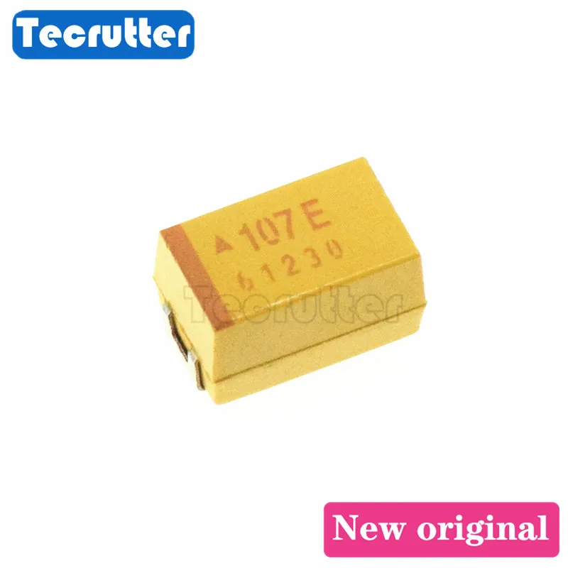 20 шт. Конденсатор тантала 7343 E 107E 25 в 2917 мкФ 100 SMD|Запасные части| |