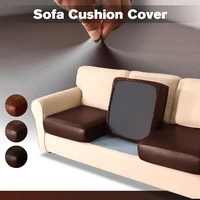 1234 seater elastic waterproof pu leather sofa cushion cover sofa seat cover furniture protector imitation leather slipcover